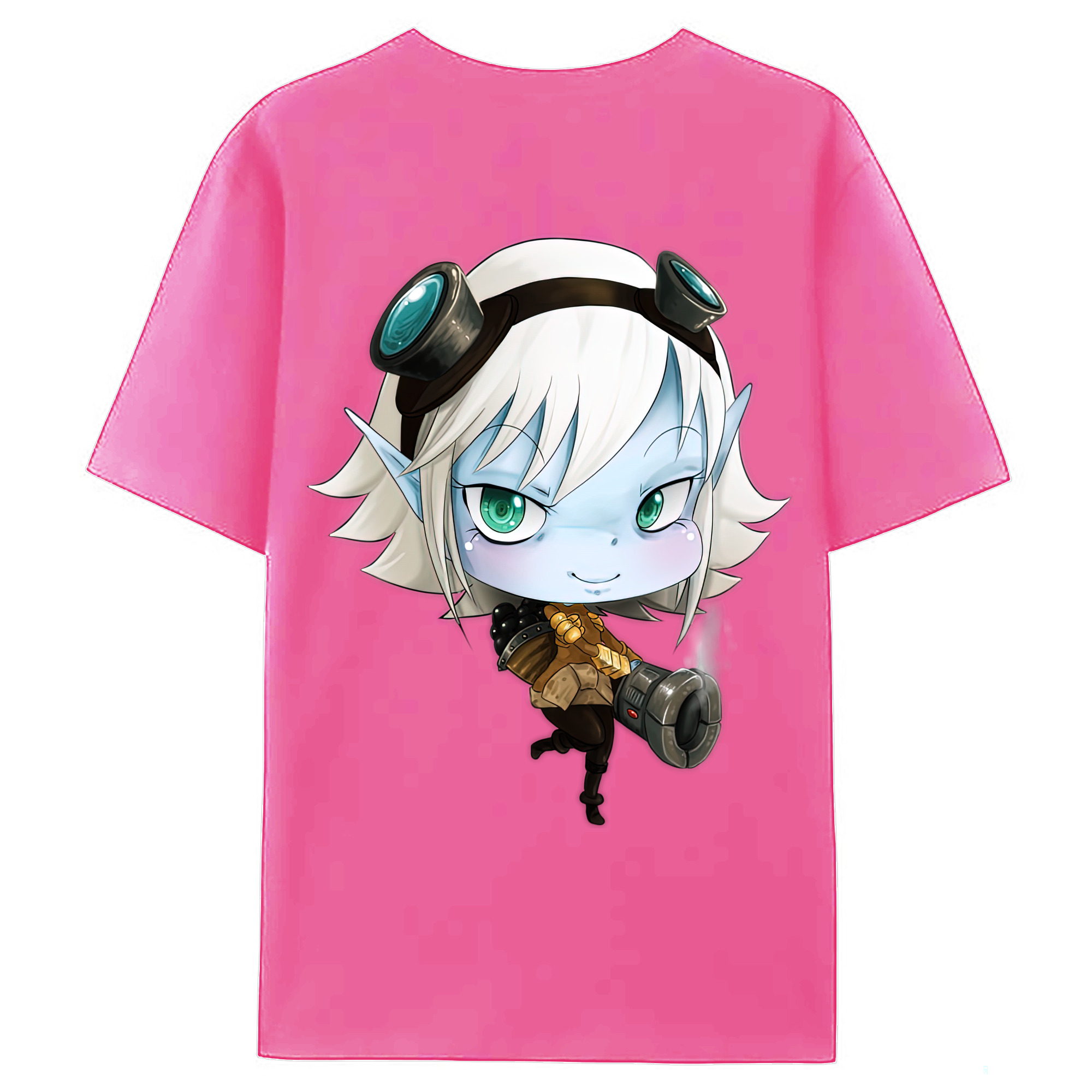 （画像用） リーグ・オブ・レジェンド League of Legends LOL レディース半袖Tシャツ(バックプリント)